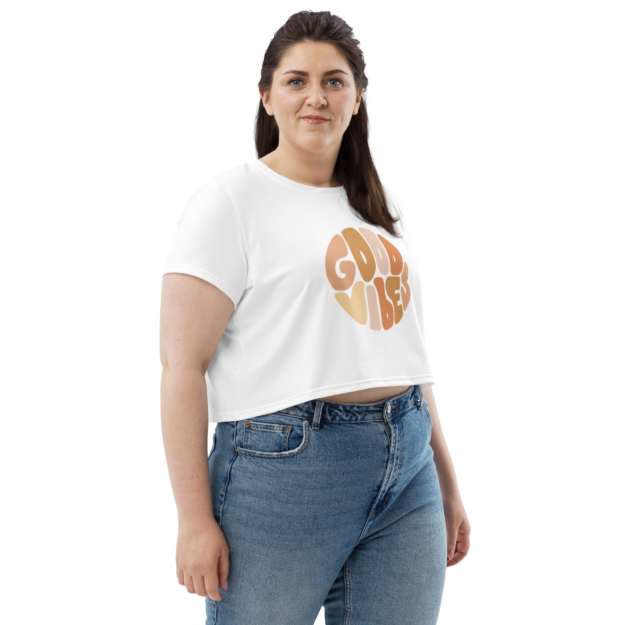 SHE REBEL - Good Vibes Crop Top